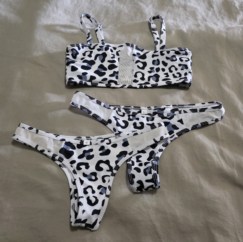 Change Swim Leopard Print Bikini